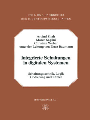 cover image of Integrierte Schaltungen in digitalen Systemen